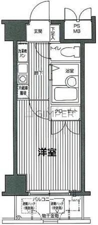 ガラ・シティ笹塚の物件間取画像